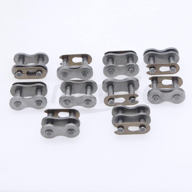 amavoler 530 Drive Chain Master Link Replacement Fit For ATV Quad Scooter Motorcycle Go Kart Moped Pit Dirt Pocket Racing Bike Triumph Yamaha (10Pcs). - Image 5